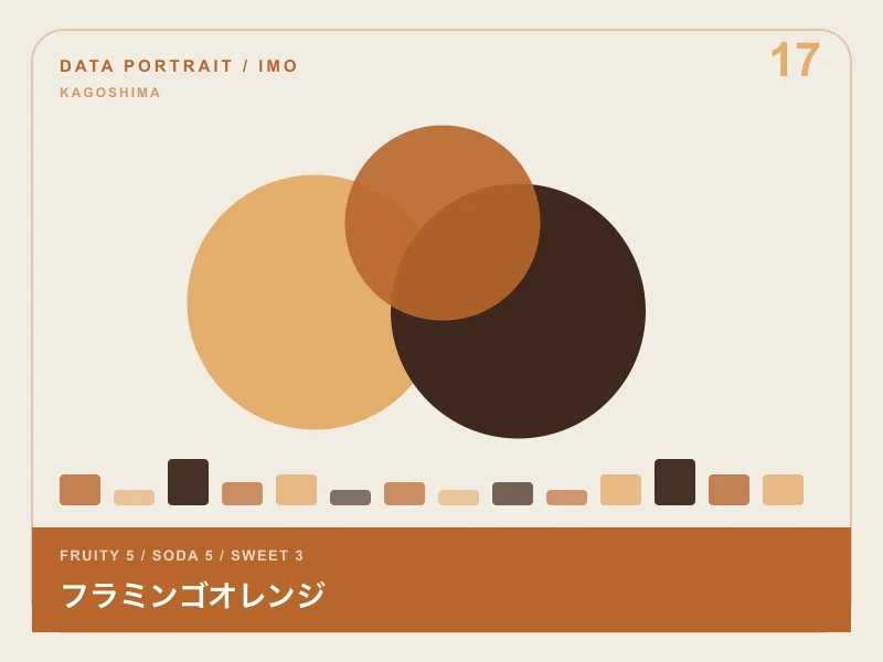 フラミンゴオレンジのイメージ画像